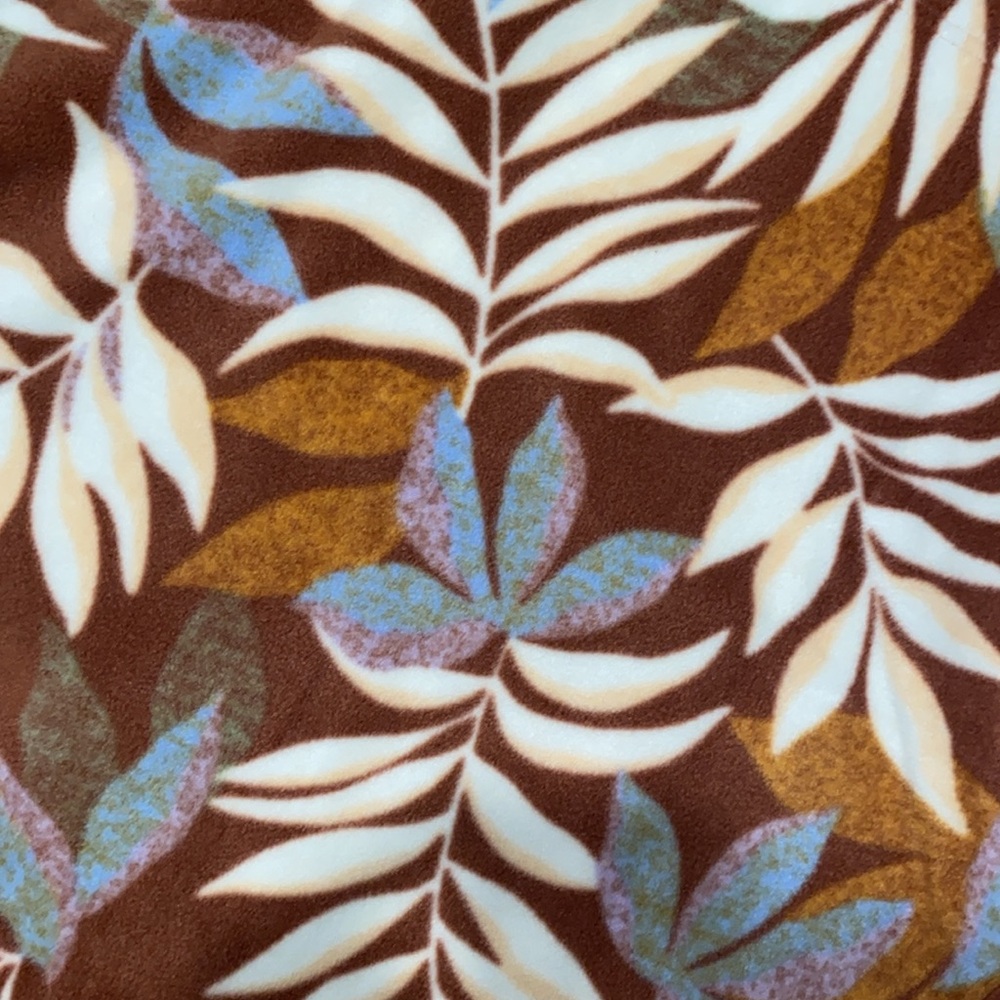Last Day- Billabong Floral Polar Fleece Pullover - Picture 8 of 8